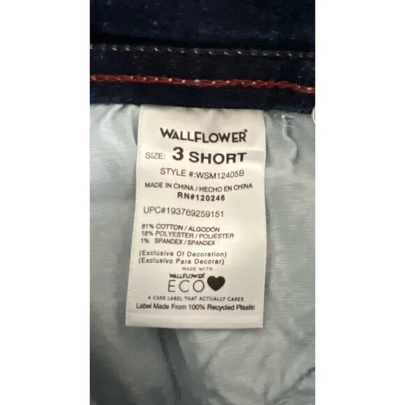 Wallflower Short Luscious Curvy Fit Bootcut Jeans Women’s Size 3/26 Camile NWT - Picture 15 of 16